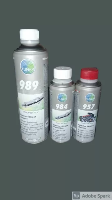 TUNAP 989 + Tunap 984 + Tunap 957 Protezione pulizia diretta iniettori  Diesel EUR 40,00 - PicClick IT