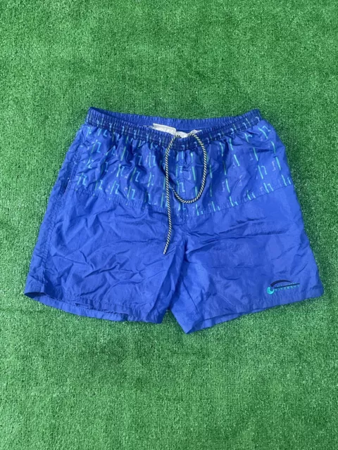 VTG 80s 90s Givenchy Activewear Abstract Swim Trunks Shorts Adult M Rare