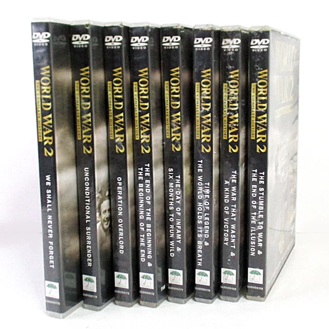 WORLD WAR 2 The Complete History (8-Disc DVD Set, 2005 Green Umbrella ...