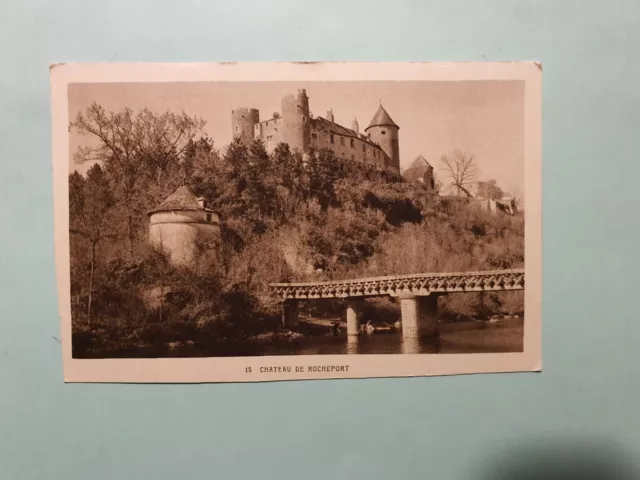 carte postale ancienne des Yvelines Château de Rochefort