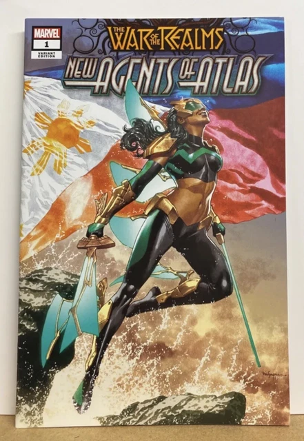 New Agents Of Atlas #1 Mico Suayan Variant 1st Appearance Wave 1st Print RARE