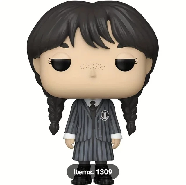Funko Pop! Wednesday Addams #1309  - In Hand Ships Immediately New In BOX 3
