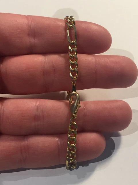 Bracelet Plaqué Or - Style Simple Et élégant - Occasion
