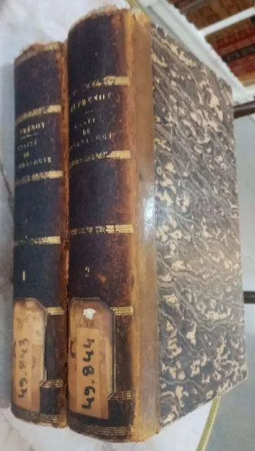 TRAITE DE MINERALOGIE - Dufrénoy 1844 - T1 et 2