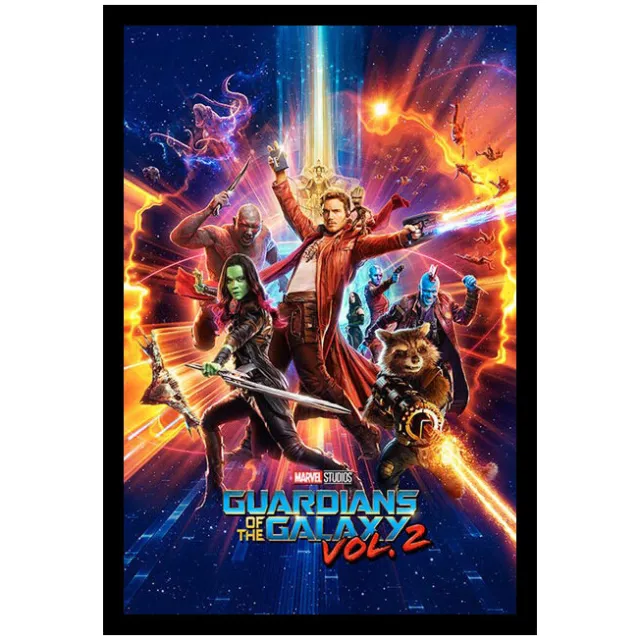 (FRAMED) GUARDIANS OF THE GALAXY MOVIE POSTER (66x96cm) PRINT PICTURE ART NEW