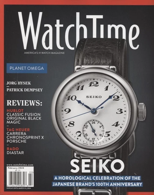 WATCH TIME MAGAZINE February 2024 £8.64 PicClick UK