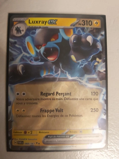 Ultra - Pokemon - Mascarade Crépusculaire - Luxray-ex 68/167 Ultra - Pokemon - Mascarade Crépusculaire - Luxray-ex 68/167