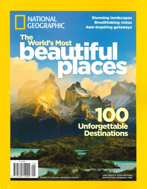 NATIONAL GEOGRAPHIC WORLD'S Most Beautiful Places Magazine, 100 ...