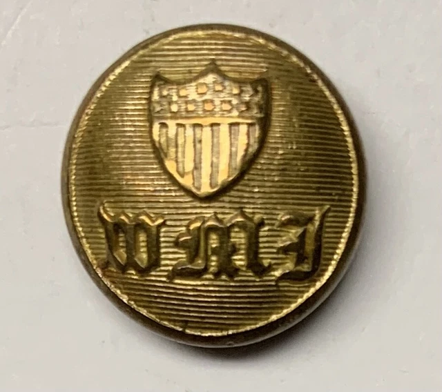 Western Military Institute Ohio Civil War Cuff Button