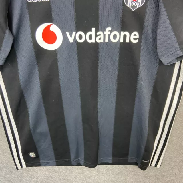 Besiktas Shirt Mens Extra Large Adidas Black Away Jersey Nkoudou 19 2018/2019 3