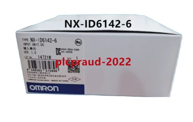 New In Box Original Omron NX-ID6142-6 Input Unit PLC Module NX-ID6142-6