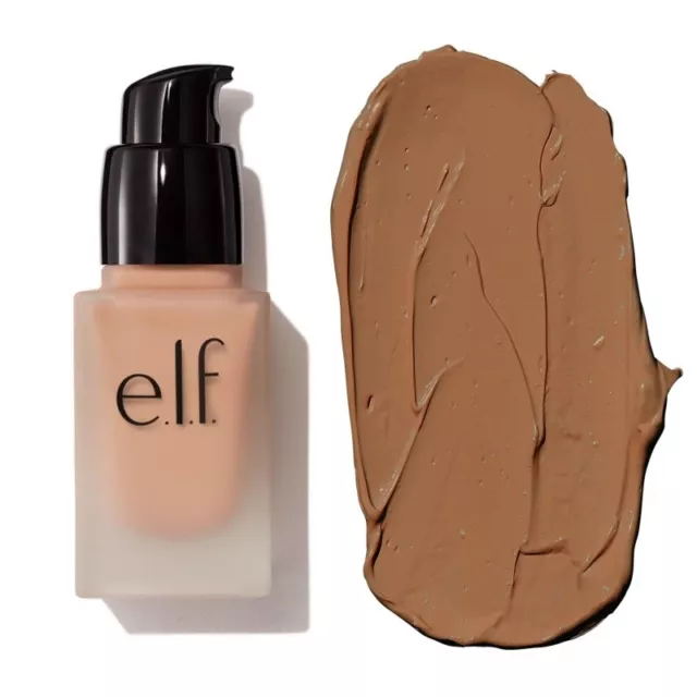 E.l.f Elf Flawless Foundation Tan Buff Medium Dark Full Coverage Spf15 Matte