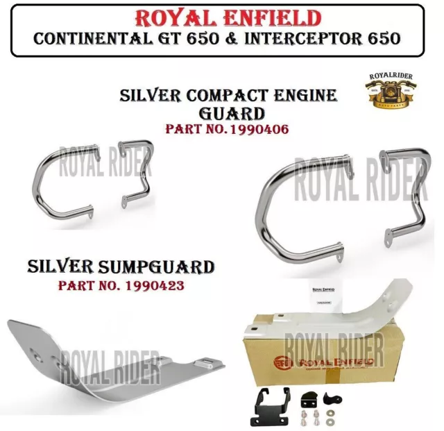 Combo de accesorios Royal Enfield de 2 piezas para Continental GT 650 e...