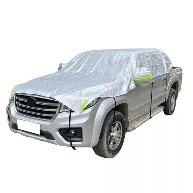 Half Car Cover Indoor Outdoor Waterproof No Scratch Pickup Truck All Weather