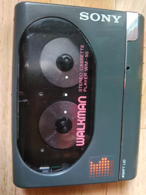 Sony Walkman WM-50 Grau Kassettenspieler