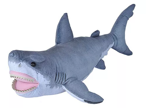 Wild Republic 22422 Living Ocean Weißer Hai Great white shark ca 43cm Plüsch