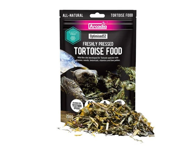 Arcadia EarthPro Optimised 52 Tortoise Food | Natural Food for Reptiles
