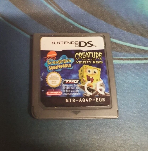 spongebob squarepants creature from the krusty krab ds