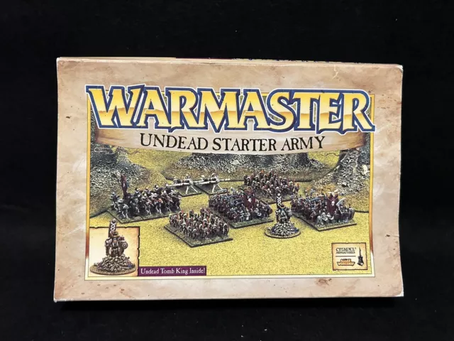 Games workshop Warhammer Warmaster Vampire Counts Undead Army Battalion Skeleton