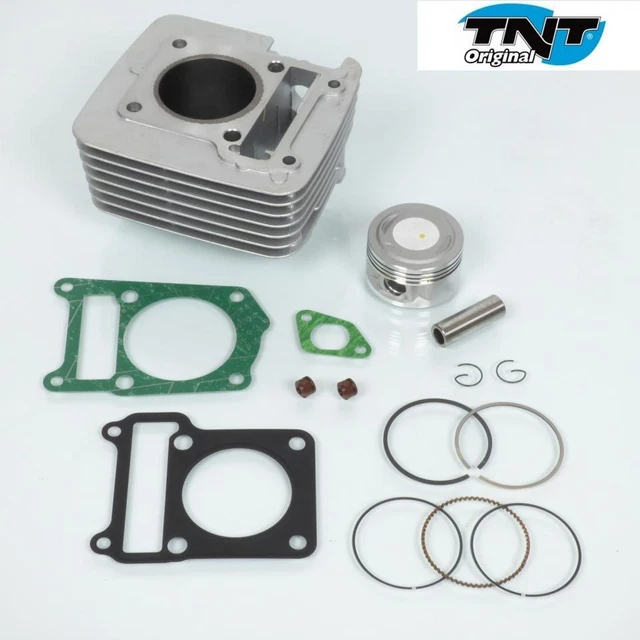 KIT CYLINDRE PISTON 57mm pour Suzuki GN 125 GS125 TU125 DR125 GZ125