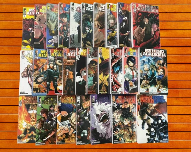 MY HERO ACADEMIA Kohei Horikoshi Manga Comic Volume 1-27 Set (English