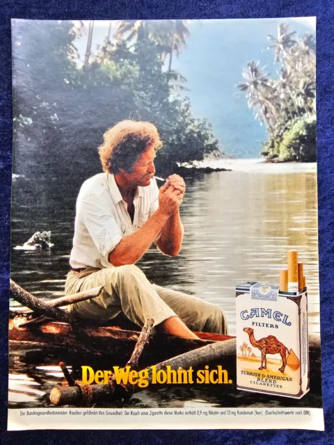 Camel Filter Zigaretten Werbung 1984