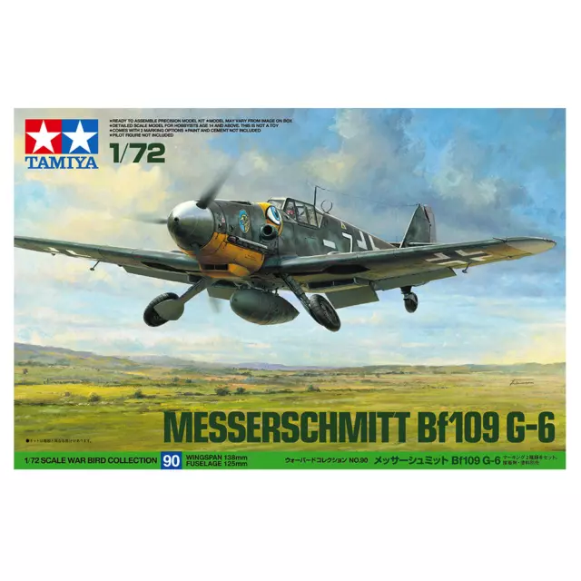 Tamiya 60790 Messerschmitt Bf109 G-6 1/72