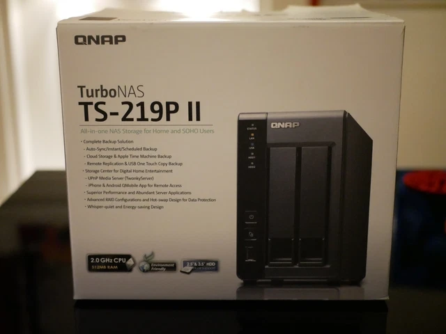 QNAP TS-219P II NAS（ネットワークHDD）02 TS-219P II | ハードウェア仕様 | QNAP