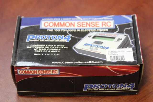 Common Sense RC Four Port Balancing Charger new in box