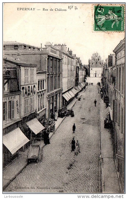 51 EPERNAY - Rue de Chalons