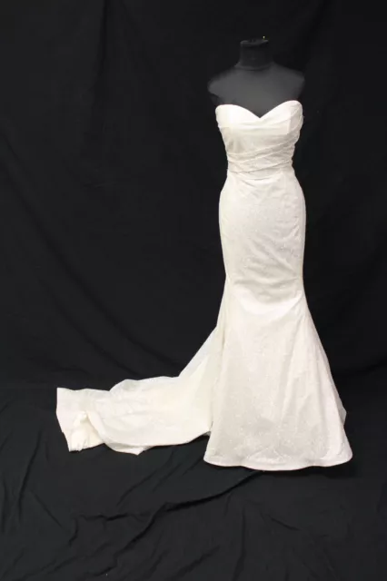 Maggie Sottero Anniston Lane Bridal Wedding Gown Dress sz 12