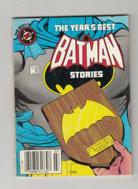 Best of DC #62 Blue Ribbon Digest Year's Best Batman 2.00 Canadian Price