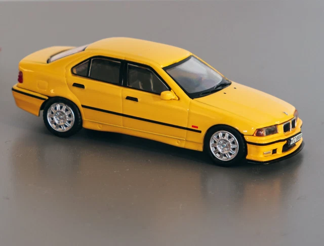 WERK83 WK83-034C BMW M3 (E36) Jaune Maßstab 1:64 Maquette de