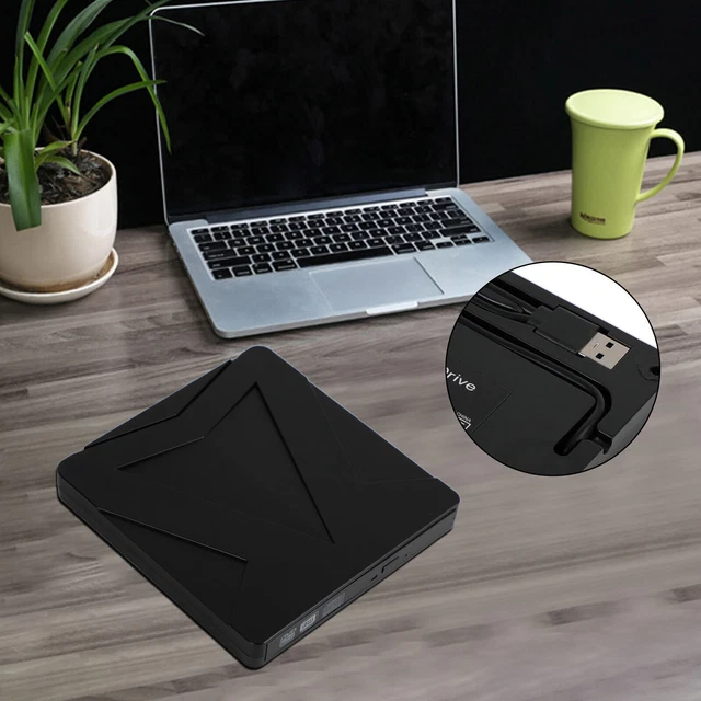 USB Type-C 7 IN 1 External ray Disc Writer  Reader CD DVD Drive USB 3.0