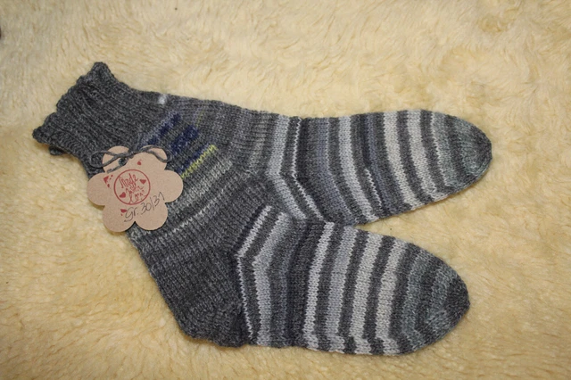 Socken handgestrickt Gr. 30 / 31  Markenwolle Strümpfe Regia Schachenmayr Gründl