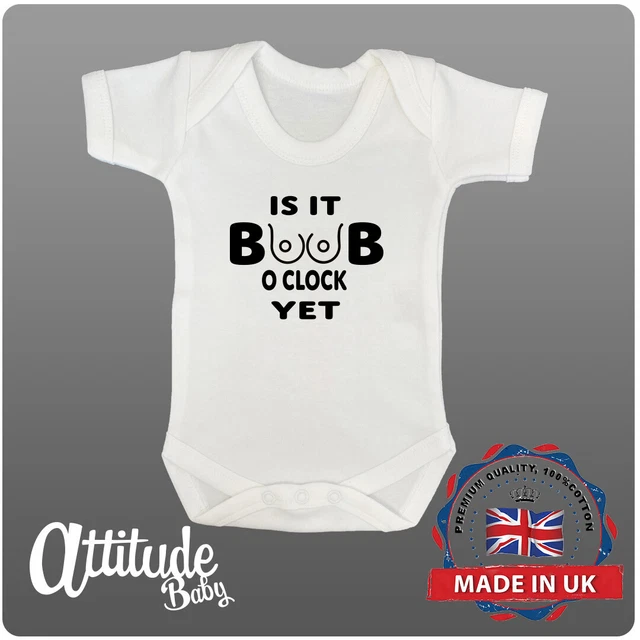 Orologio divertente bambino cresce - Is It Boob O ancora divertente - regalo bambino - gilet bambino