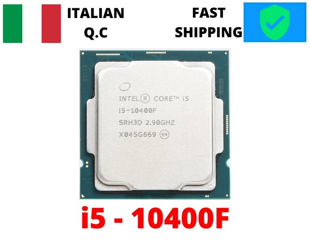 CPU Intel Core I5 10400F Chính hãng (2.9GHz Turbo 4.3GHz, 6 nhân 12