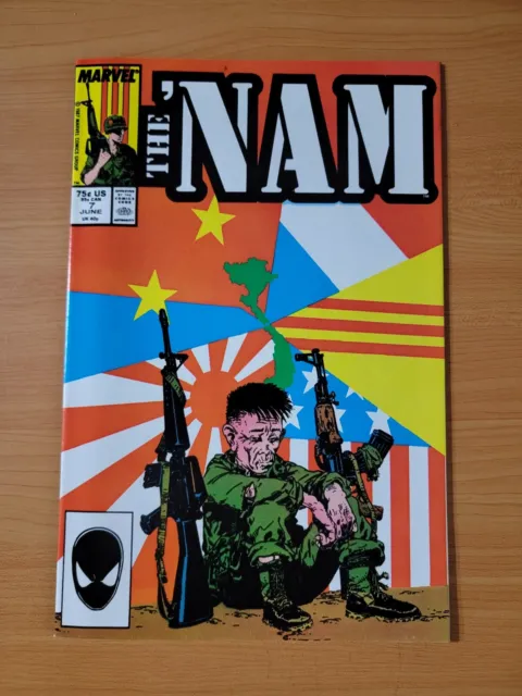 The 'Nam #7 Direct Market Edition ~ NEAR MINT NM ~ 1987 Marvel Comics