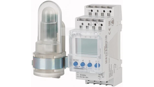 Dämmerungsschalter 2-99000lux + Timer SRCD1 COD 196847 / T1DE