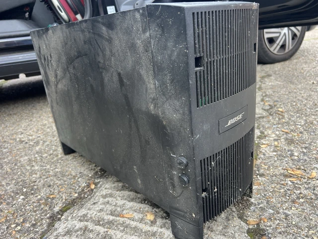 BOSE POWERED ACOUSTIMASS Bass Module Speaker System Black £1.16 ...