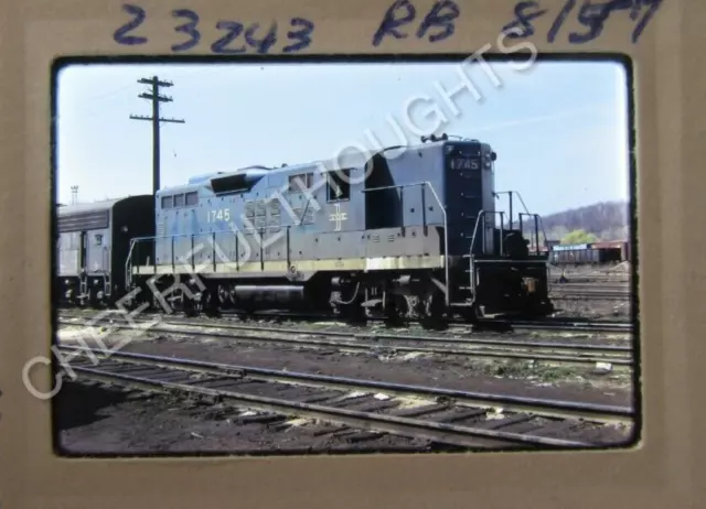 Original  '73 Kodachrome Slide BM Boston Maine 1745 GP9 Mechanicsville    38U38