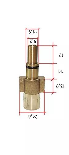 Bosch AQT Pressure Power Washer Bayonet Connector Snow Foam Lance Adaptor 2