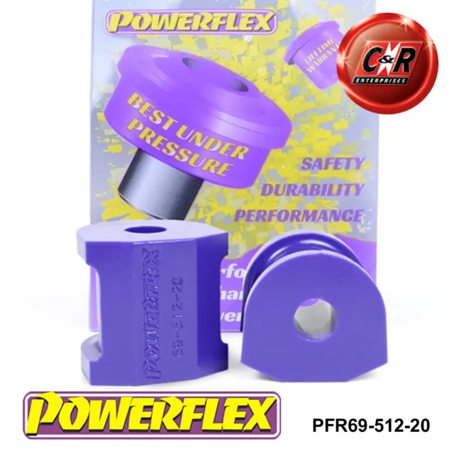 Powerflex Rear ARB Bushes 20mm fits Impreza WRX & STi GJ,GP 11-15 PFR69-512-20