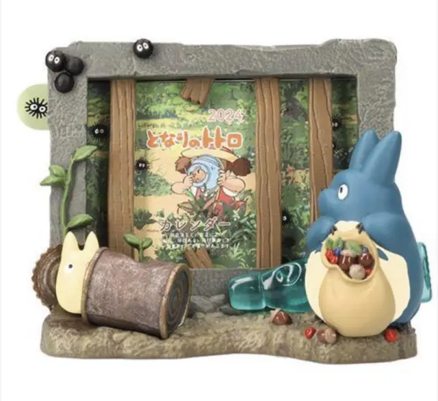 Ghibli My Neighbor Totoro Diorama Calendar 2024 Kusakabe House New F/S