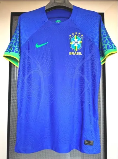 Brazil World Cup 2022 Home Jersey, (Fits Like Large) Fan Version