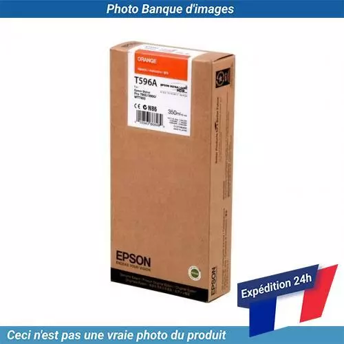 T596A00 Epson Stylus Pro 7900 Cartouche d'Encre Orange