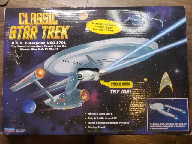 Playmates Star Trek Enterprise Ship - Classic - TOS - Open Box