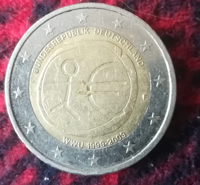 2 EURO M NZE Strichm nnchen Serie WWU 1999 2009 Seltene M nze EUR 10 00 2-euro-m-nze-strichm-nnchen-serie-wwu-1999-2009-seltene-m-nze-eur-10-00