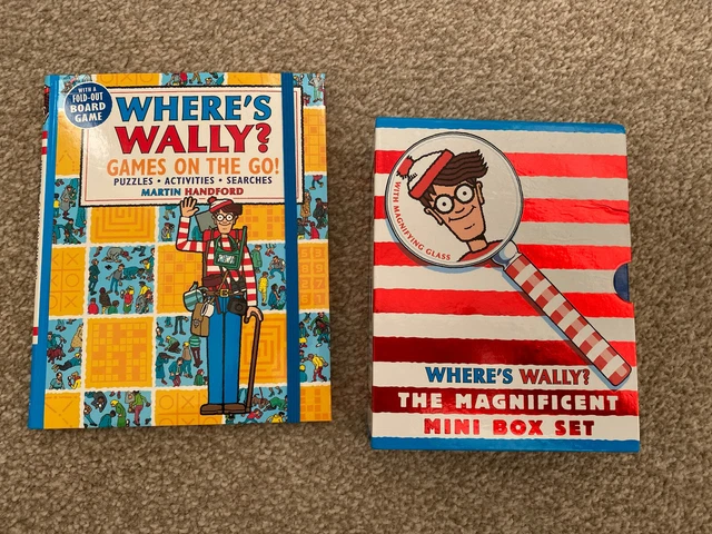 Wally Box Box WHERE'S WALLY? MAGNIFICENT Mini Box Set & Where's Wally? Games on the ...