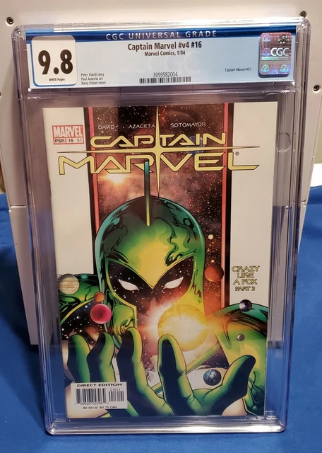 Captain Marvel #16 CGC 9.8 NM/MT WP 1st App Phyla-Vell GOTG 3 KEY MCU HOT